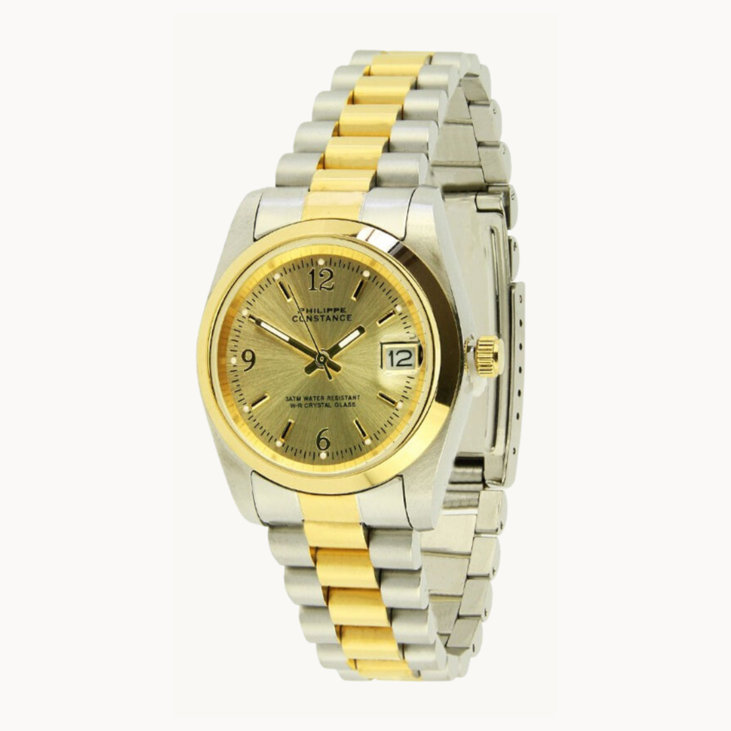 PHILIPPE CONSTANCE "BI-COLOR" PLAIN GOLD