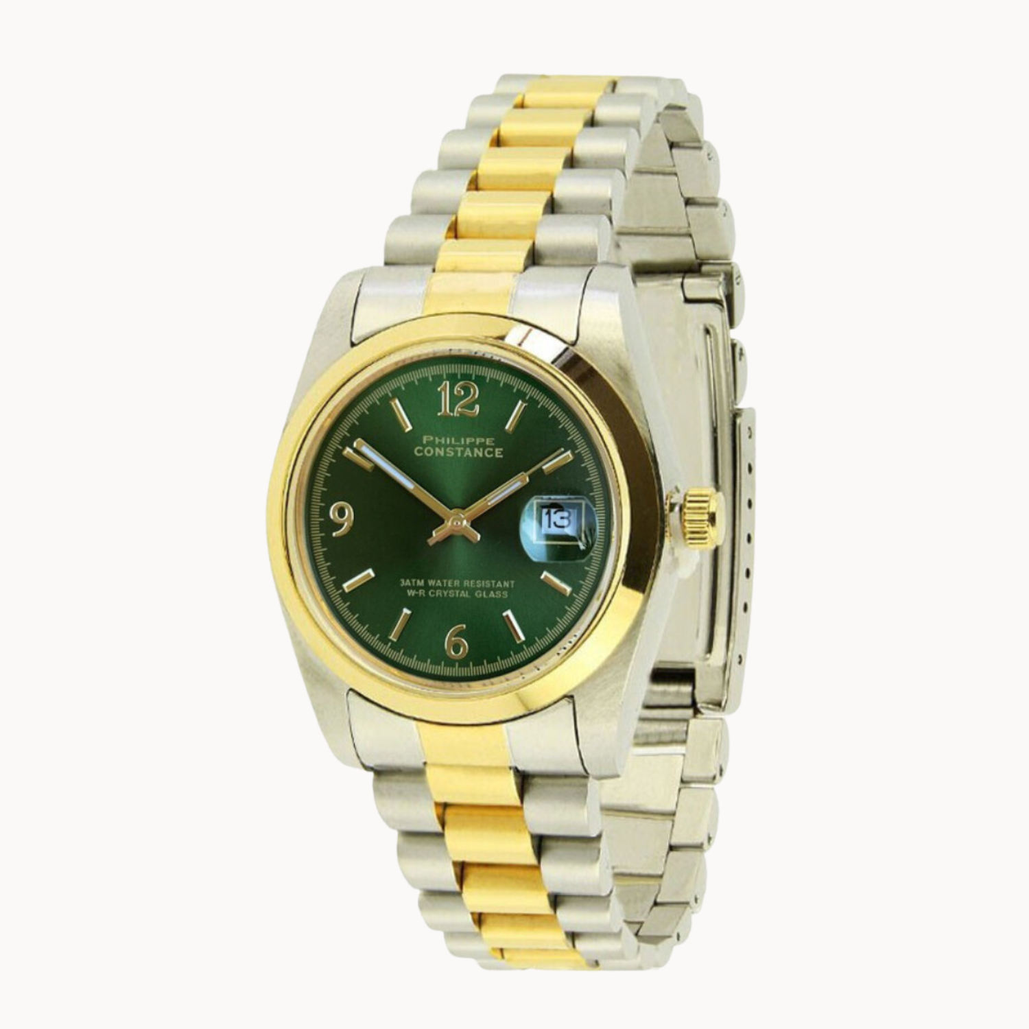 PHILIPPE CONSTANCE "BI-COLOR" PLAIN SMARAGD