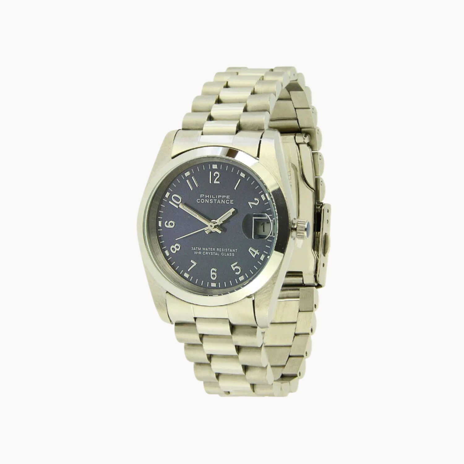 PHILIPPE CONSTANCE "SILVER 1-12" PLAIN BLUE