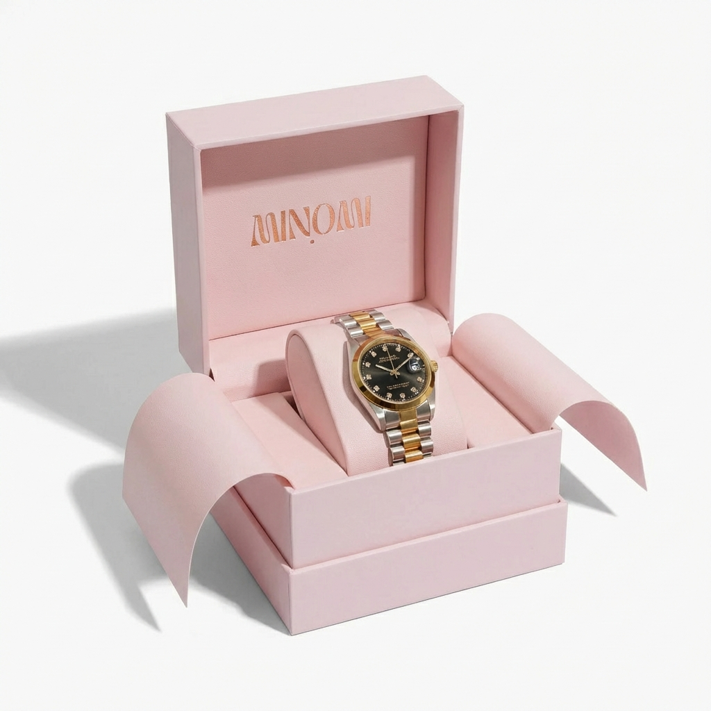 PHILIPPE CONSTANCE "BI-COLOR" SERRATED STONES BLACK