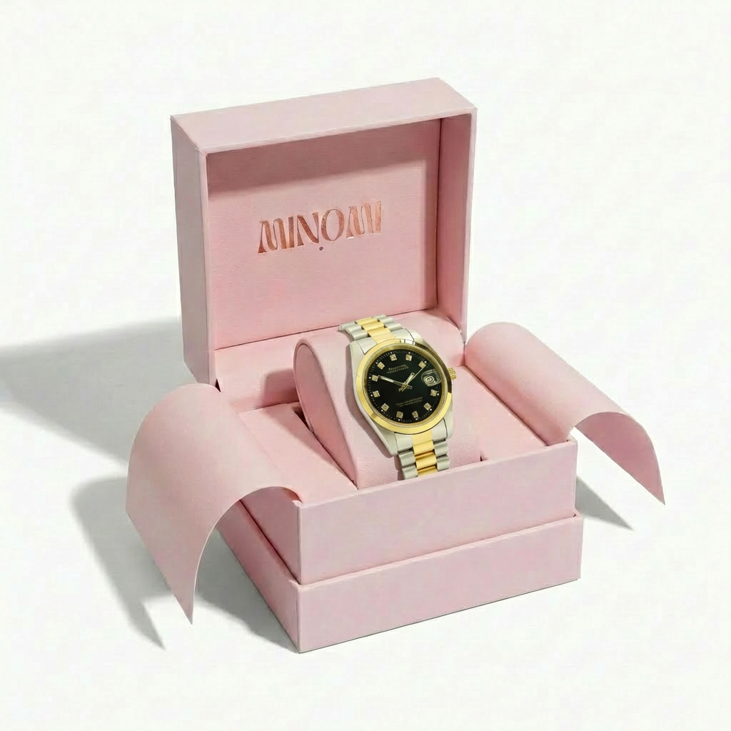 PHILIPPE CONSTANCE "BICOLOR" STONES BLACK