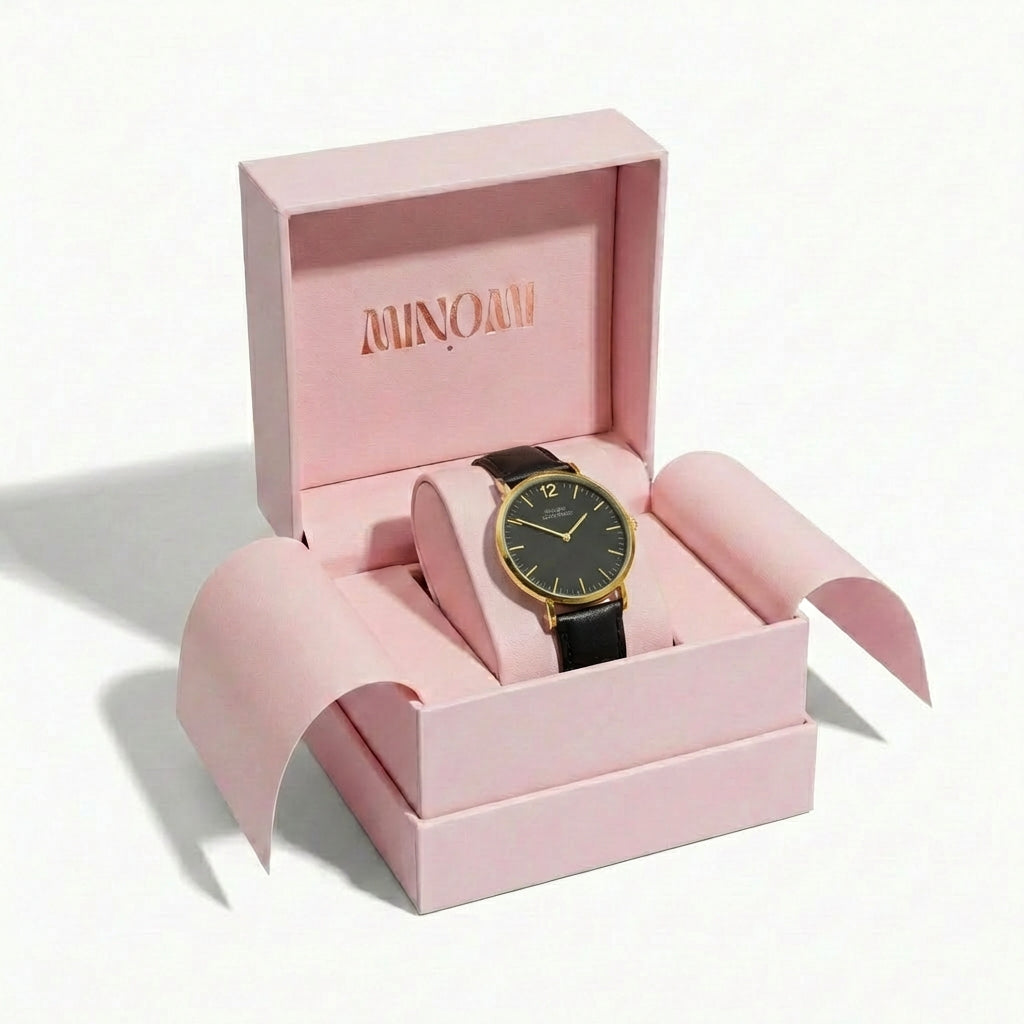 PHILIPPE CONSTANCE HORLOGE "CLASS" GOUD-ZWART