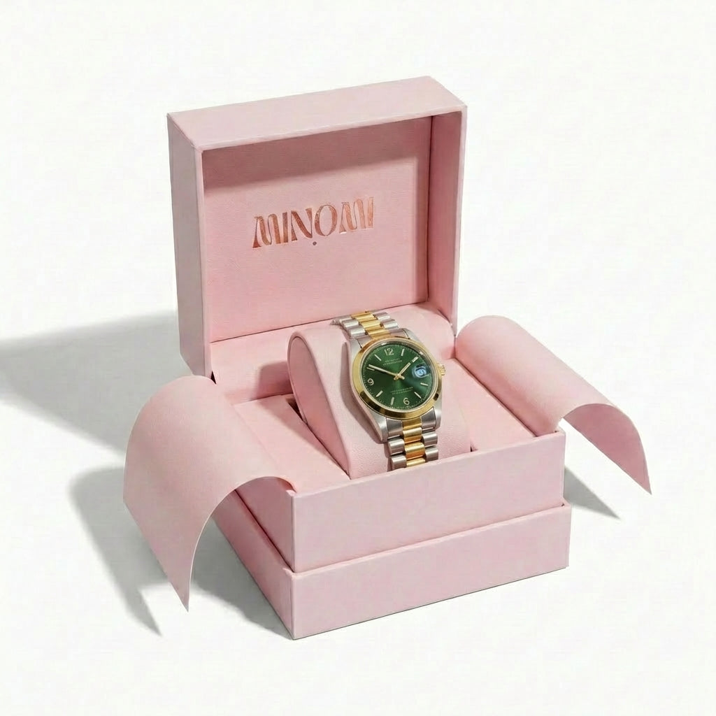 PHILIPPE CONSTANCE "BI-COLOR" PLAIN SMARAGD