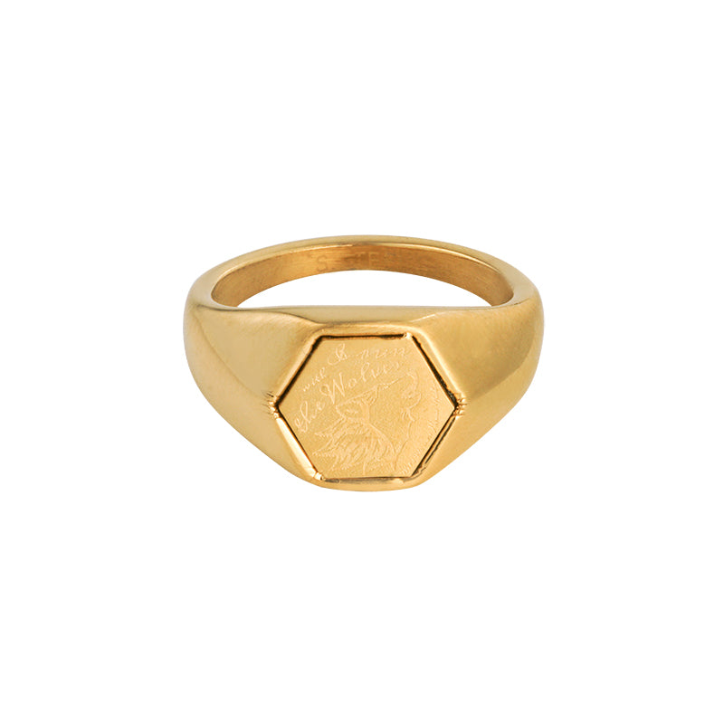 RING THE WOLVES GOLD