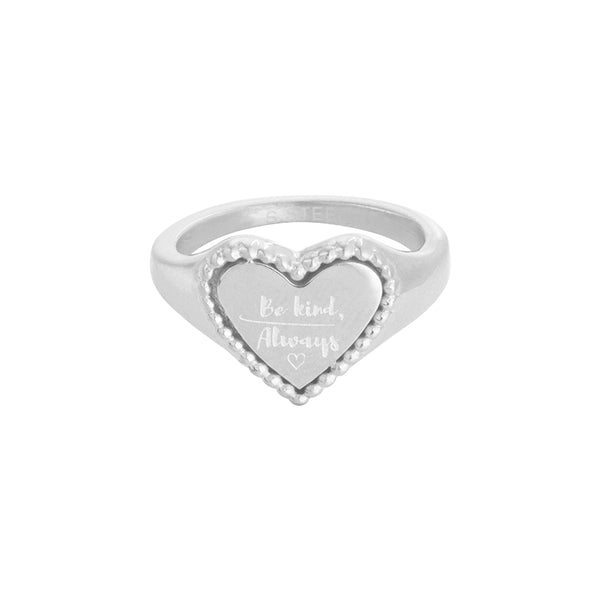 RING BE KIND SILVER