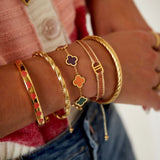 STOFFEN ARMBAND THE GOOD LIFE BRUIN