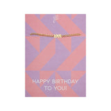 BRACELET YEAR OF BIRTH GOLD