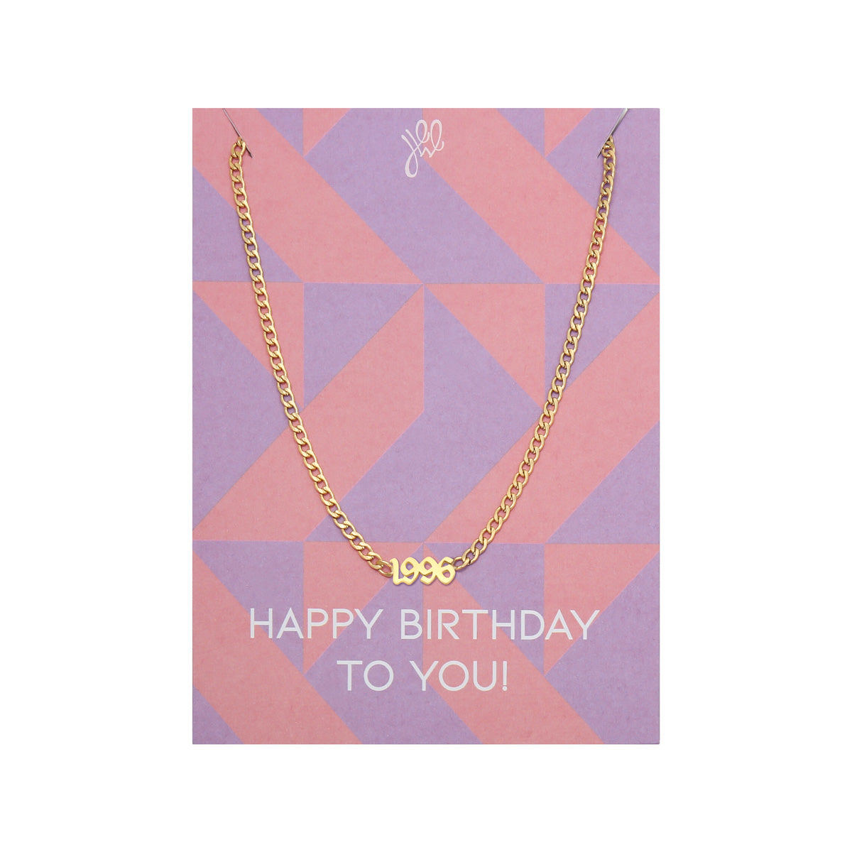 NECKLACE YEAR OF BIRTH GOLD