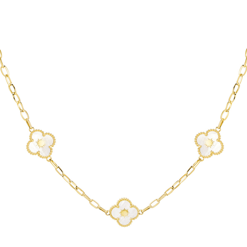 NECKLACE THREE FLOWERS