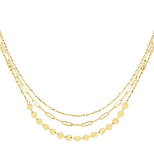NECKLACE THREE LAYERS
