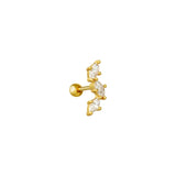 Piercing Diamond Leaves