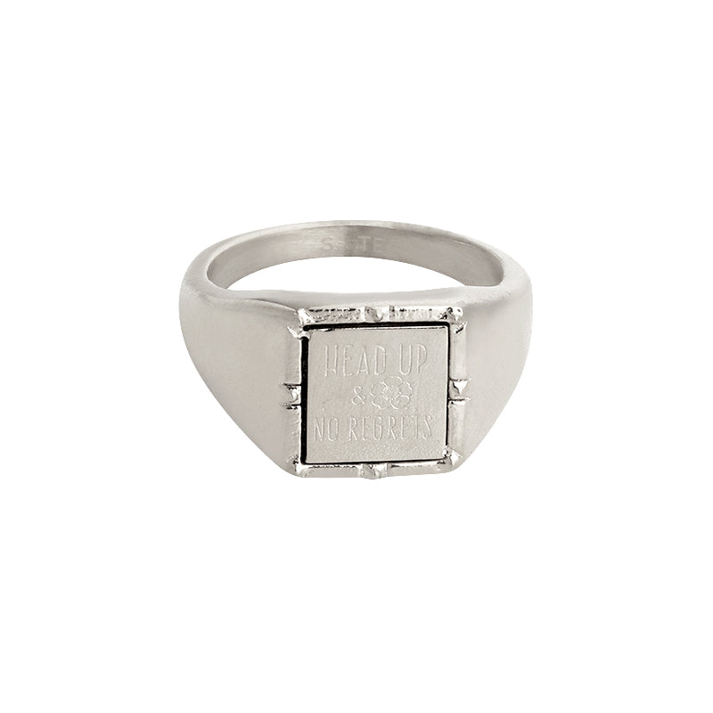 RING HEAD UP SILVER
