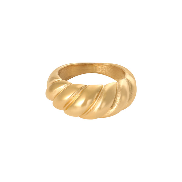 RING SMALL BAGUETTE GOLD
