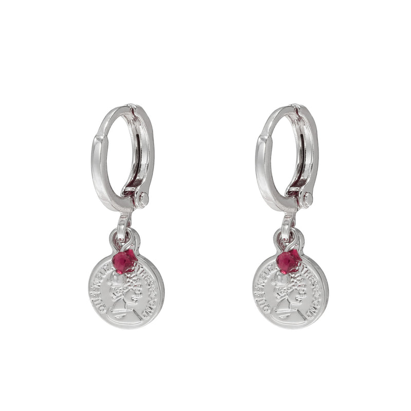 EARRINGS LITTLE QUEEN SILVER