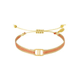 STOFFEN ARMBAND THE GOOD LIFE ORANJE