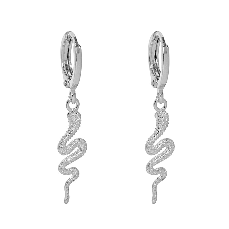 EARRINGS SPECIAL SNAKE SILVER