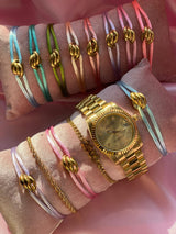 BRACELET SATIN KNOT