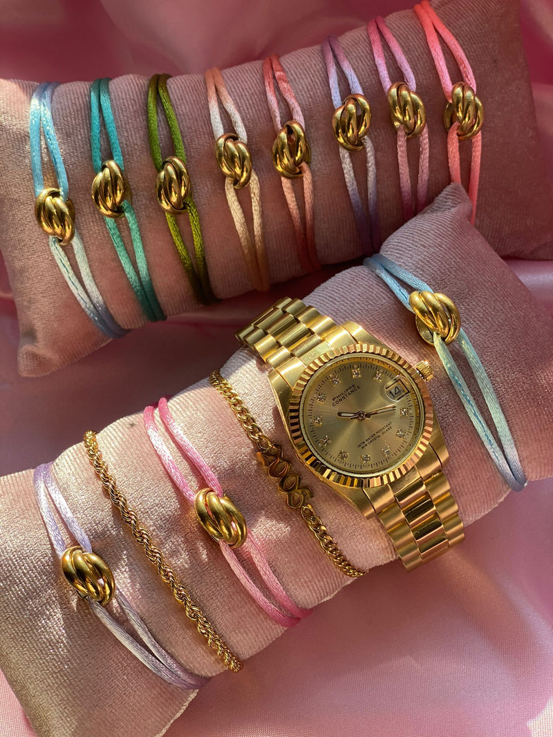 BRACELET SATIN KNOT