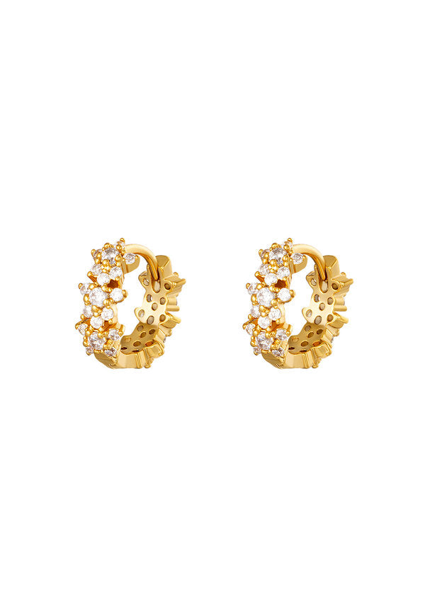 EARRINGS MONARCH GOLD