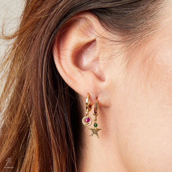 EARRINGS BEACH DREAM GOLD