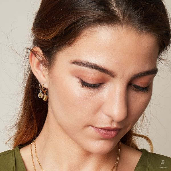 EARRINGS CREATE YOUR OWN SUNSHINE SILVER