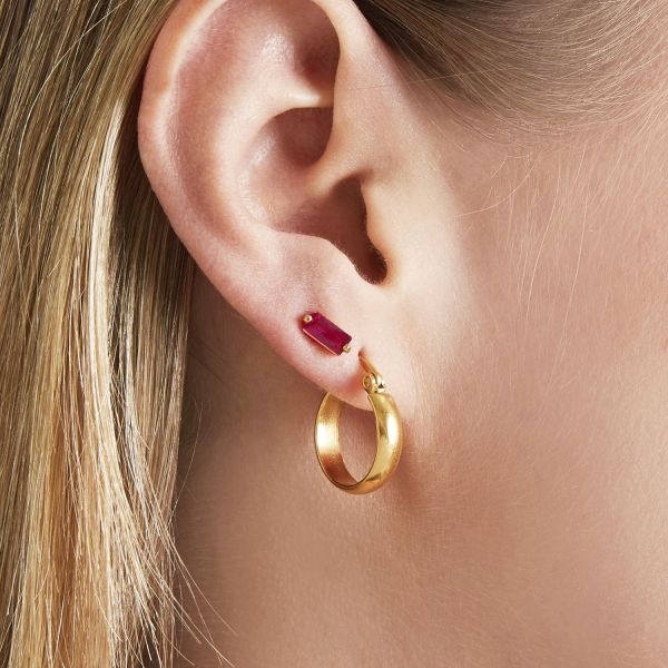 EARRINGS CREOLE GOLD