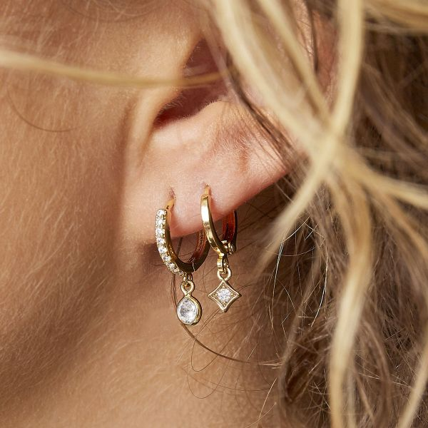 EARRINGS GLEAM GOLD