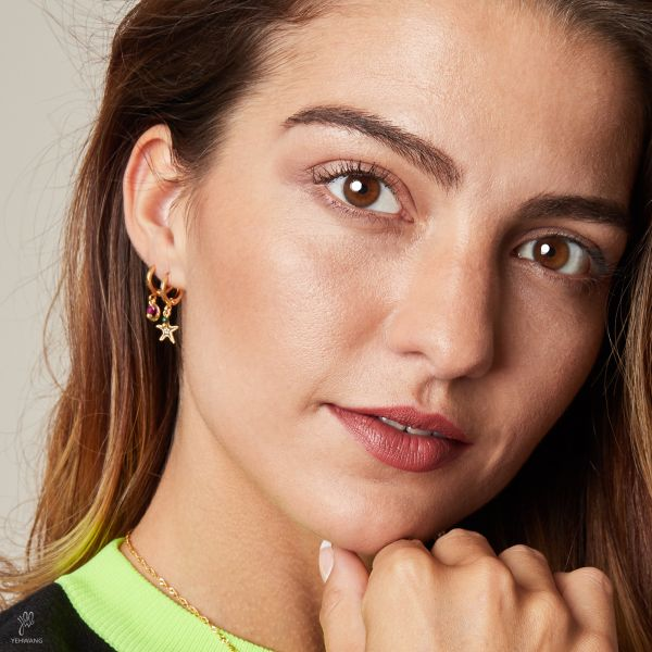 EARRINGS LOVE ME TENDER GOLD