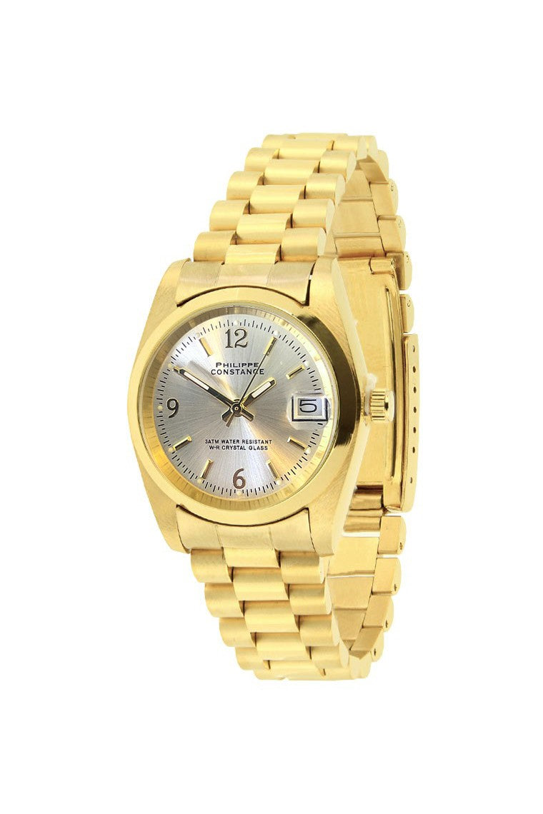 PHILIPPE CONSTANCE "GOLD" PLAIN SILVER