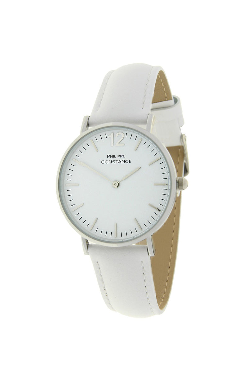 PHILIPPE CONSTANCE "WOWLICHIOUS" LEATHER-ZILVER-WIT