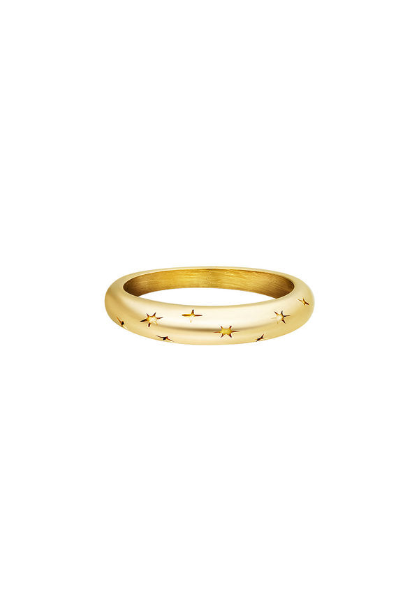 RING STARRY SKY GOLD